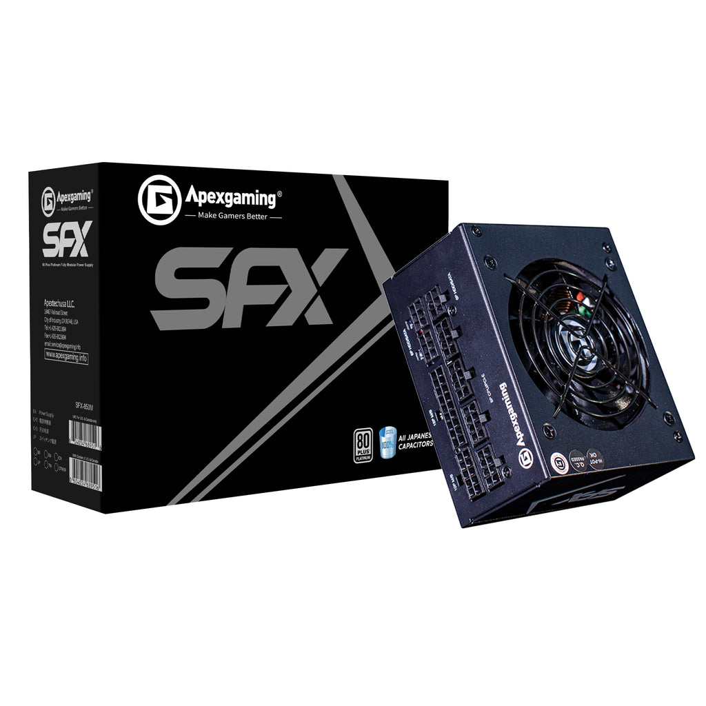 Apexgaming SFX-750M 750Watt 80 PLUS Platinum Fully Modular