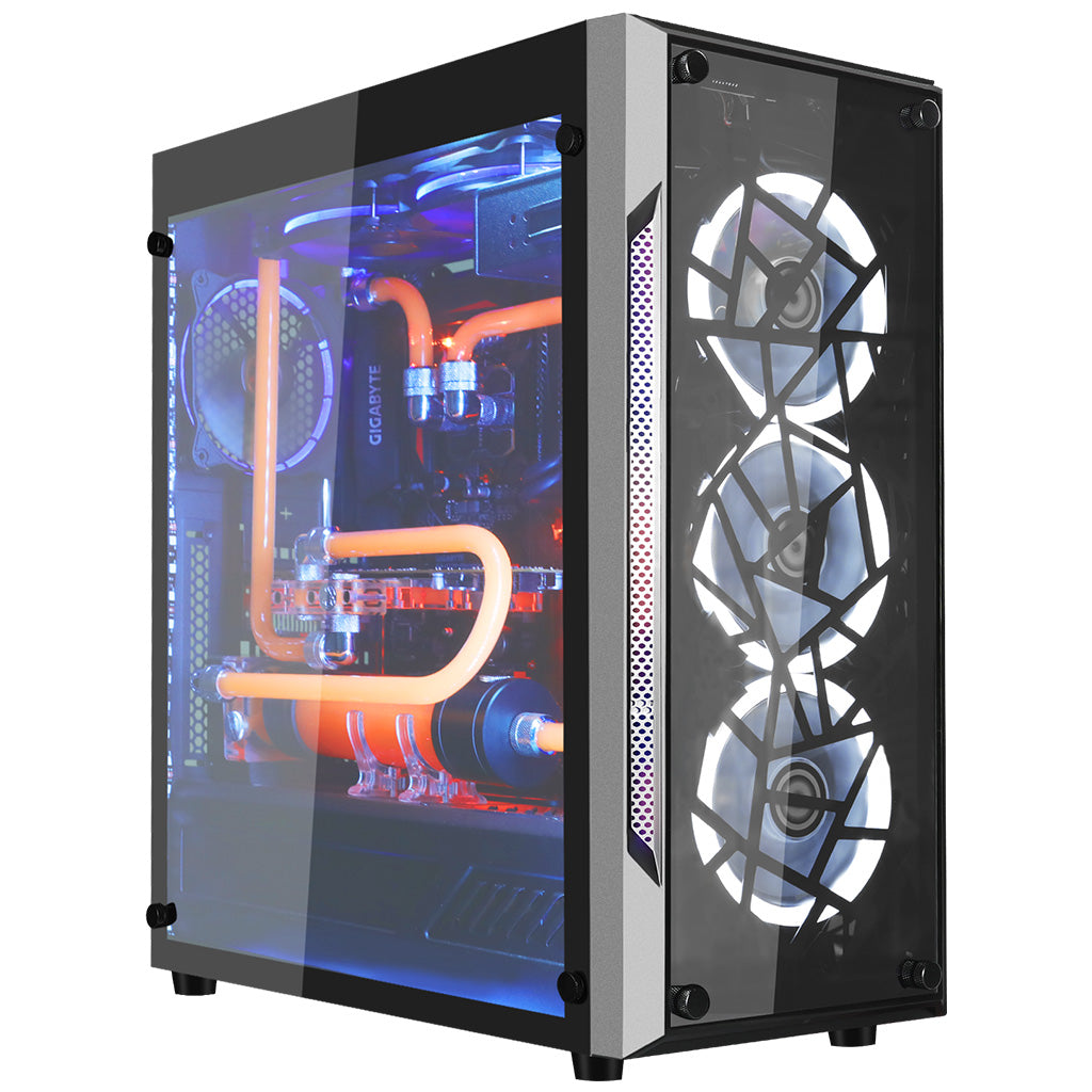 Apexgaming Z2 ATX Mid Tower Case - Vivid Edition
