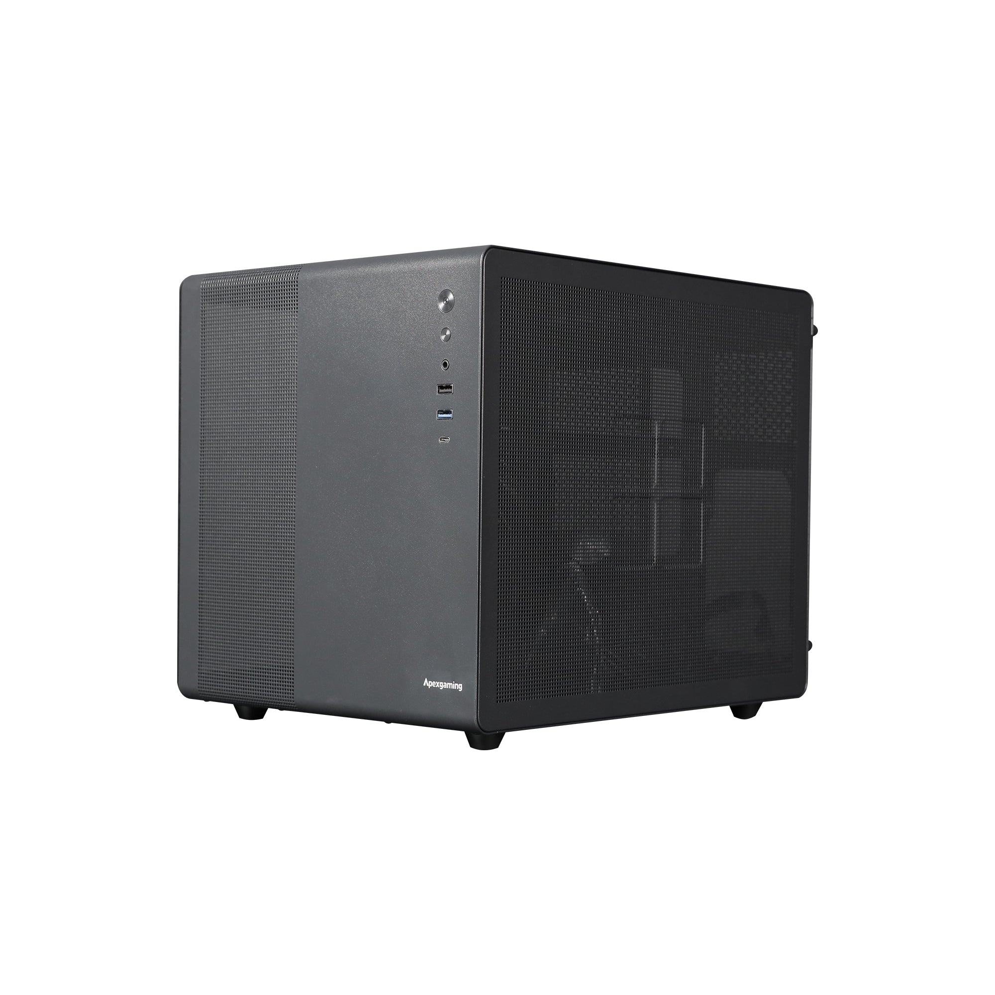Apexgaming V300 Cube Micro-ATX Gaming Case - Black – Apexgaming Online