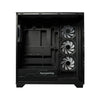 Apexgaming Poseidon P630 ATX Panoramic Mid-Tower Gaming Case – Black