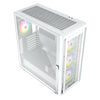 TE220 Mid Tower E-ATX Gaming Case - White