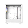 TE220 Mid Tower E-ATX Gaming Case - White