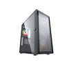 TE220 Mid Tower E-ATX Gaming Case - Black