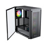 TE220 Mid Tower E-ATX Gaming Case - Black