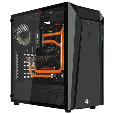 Apexgaming M2 ATX Mid Tower Case - Tempered Glass Edition