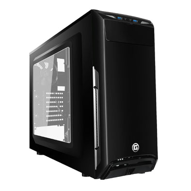 Apexgaming A2 ATX Mid Tower Case - Black Edition