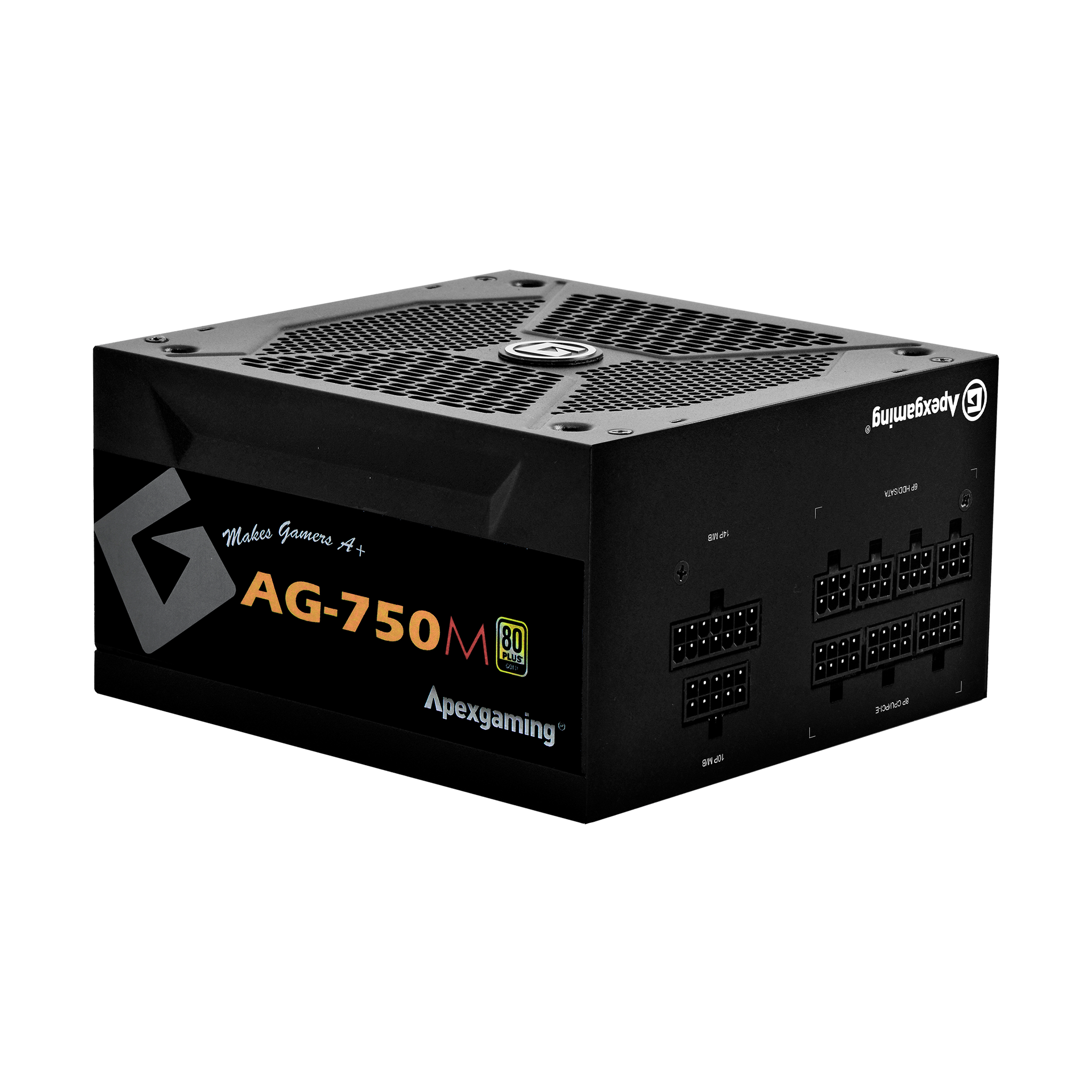 Apexgaming AG-750M 750Watt 80 Plus Gold Fully Modular Power Supply