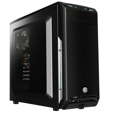 Apexgaming A2 ATX Mid Tower Case - Black Edition