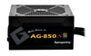 Apexgaming AG-850S 850Watt 80 Plus 金色半模組化電源