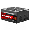 Apexgaming AJ-650M 650Watt 80 PLUS Gold Fully Modular Power Supply