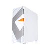 GAIA Mid Tower E-ATX Gaming Case - White