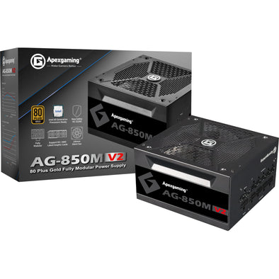 Apexgaming AG-850M V2 850Watt 80PLUS Gold Fully Modular Power Supply